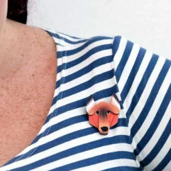 Erstwilder Gillian German Shepherd Brooch* Brooches