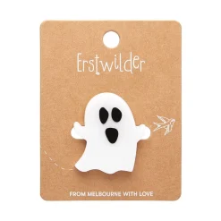 Erstwilder Glitter Ghost Mini Brooch* Brooches