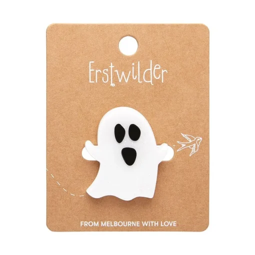 Erstwilder Glitter Ghost Mini Brooch* Brooches