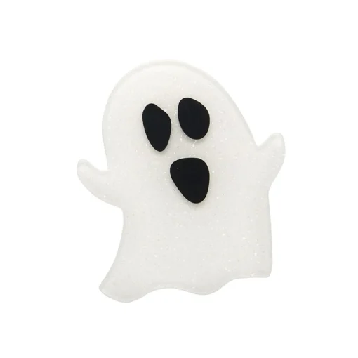 Erstwilder Glitter Ghost Mini Brooch* Brooches