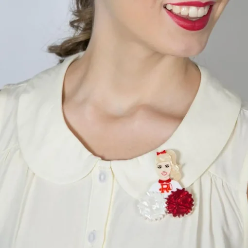Erstwilder Go Rydell! Brooch* Brooches