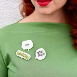 Erstwilder Good Grief! Brooch Set* Brooches