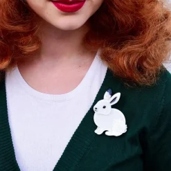 Erstwilder Good Hare Day Brooch* Brooches