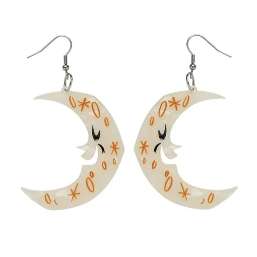 Erstwilder Goodnight Moon Earrings* Earrings
