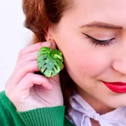 Erstwilder Green Eyed Monster Earrings* Earrings