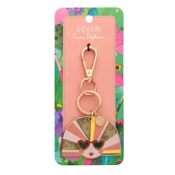 Erstwilder Groovy U.V. Enamel Key Ring* Enamel Key Rings