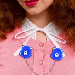 Erstwilder Grumpy Bear Cardigan Clips* Brooches