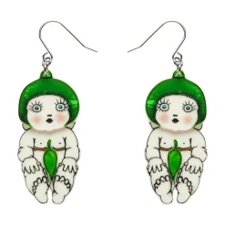 Erstwilder Gumnut Babies Drop Earrings* Earrings