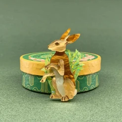 Erstwilder Habitual Hare Brooch* Brooches