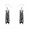 Erstwilder Halloween Hang-Up Bat Drop Earrings* Earrings