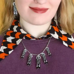 Erstwilder Halloween Hang-Up Bat Necklace* Necklaces