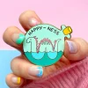 Erstwilder Happy Ness Enamel Pin* Enamel Pins