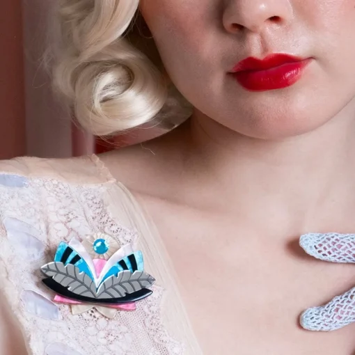 Erstwilder Harmonious Bloom Brooch* Brooches