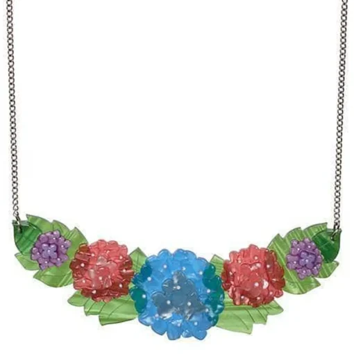 Erstwilder Harmonious Hydrangea Necklace* Necklaces