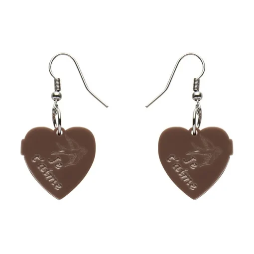 Erstwilder Heart Of Cache Drop Earrings* Earrings