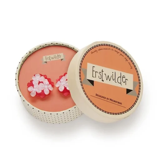 Erstwilder Heartfelt Hydrangea Earrings* Earrings