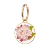 Erstwilder Heartfelt Hydrangea Enamel Pet Charm* Enamel Key Rings