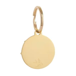 Erstwilder Heartfelt Hydrangea Enamel Pet Charm* Enamel Key Rings