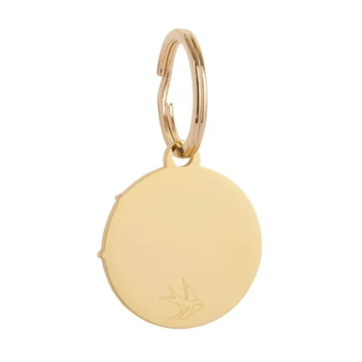 Erstwilder Heartfelt Hydrangea Enamel Pet Charm* Enamel Key Rings