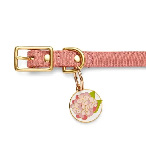 Erstwilder Heartfelt Hydrangea Enamel Pet Charm* Enamel Key Rings