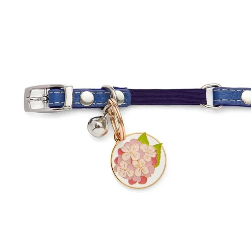 Erstwilder Heartfelt Hydrangea Enamel Pet Charm* Enamel Key Rings