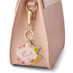 Erstwilder Heartfelt Hydrangea Key Ring* Enamel Key Rings