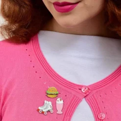 Erstwilder Hearty Hamburger Enamel Pin* Enamel Pins