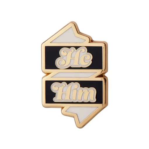 Erstwilder He/Him Pronoun Enamel Pin* Enamel Pins