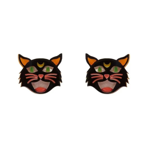 Erstwilder Hex Kitten Earrings* Earrings