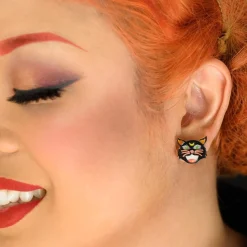 Erstwilder Hex Kitten Earrings* Earrings