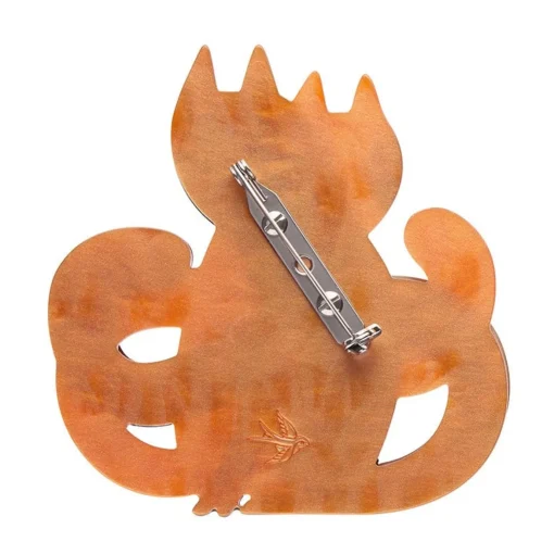 Erstwilder Hide And Seek Cats Brooch* Brooches