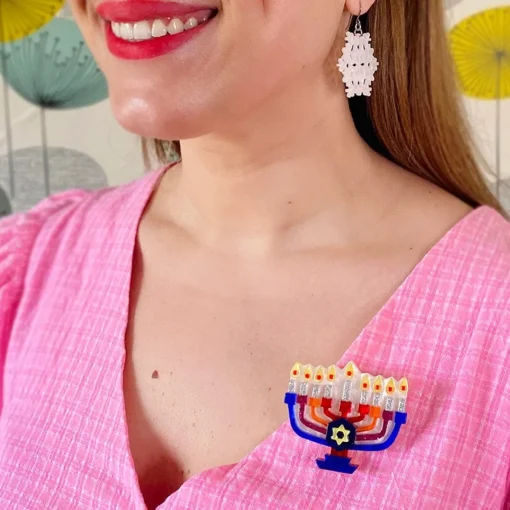 Erstwilder Holiday Lamp Brooch* Brooches