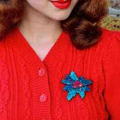 Erstwilder Holly Jolly Brooch* Brooches