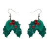 Erstwilder Holly Jolly Earrings* Earrings
