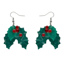 Erstwilder Holly Jolly Earrings* Earrings