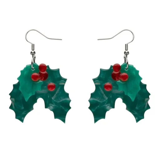 Erstwilder Holly Jolly Earrings* Earrings