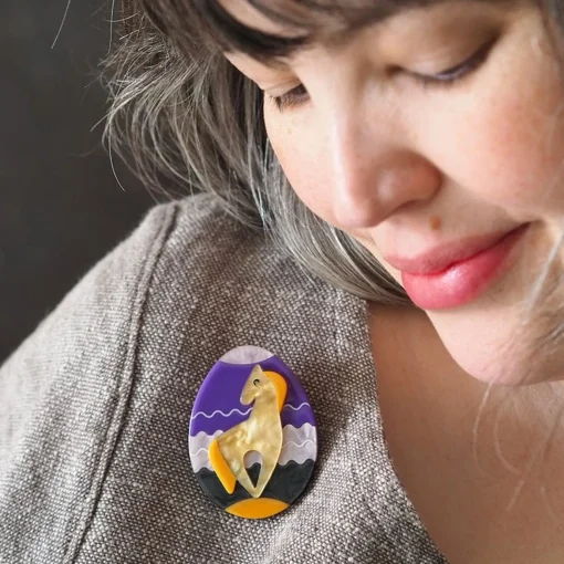 Erstwilder Horse Of Hope Brooch* Brooches