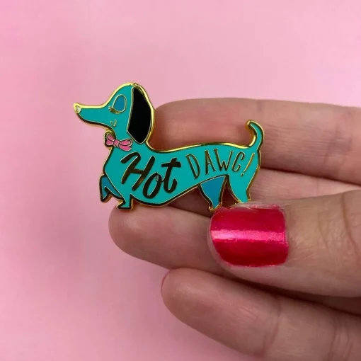 Erstwilder Hot Dawg! Enamel Pin* Enamel Pins