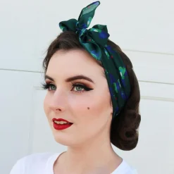 Erstwilder Hyacinth Hummingbird Head Scarf* Scarves