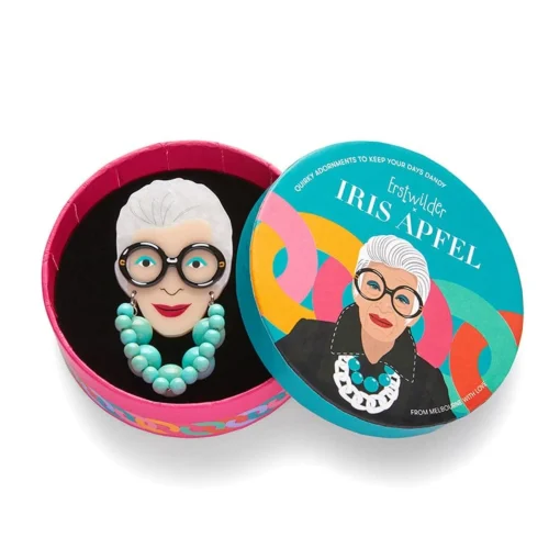 Erstwilder Iris The Style Icon Brooch* Brooches