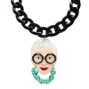 Erstwilder Iris The Style Icon Statement Necklace* Necklaces