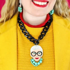 Erstwilder Iris The Style Icon Statement Necklace* Necklaces