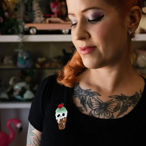 Erstwilder I-Scream Brooch* Brooches