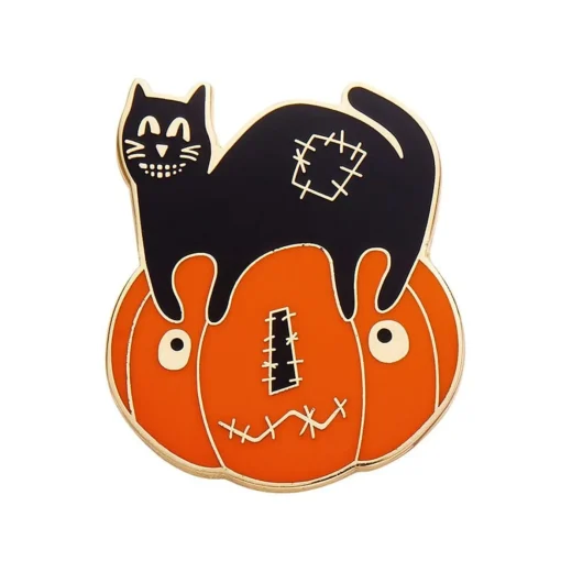 Erstwilder Jack & The Cat Enamel Pin* Enamel Pins