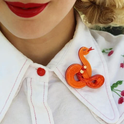 Erstwilder Jake The Snake Brooch* Brooches