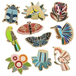Erstwilder Jocelyn Proust Enamel Pin Pack - 10 Piece* Enamel Pins