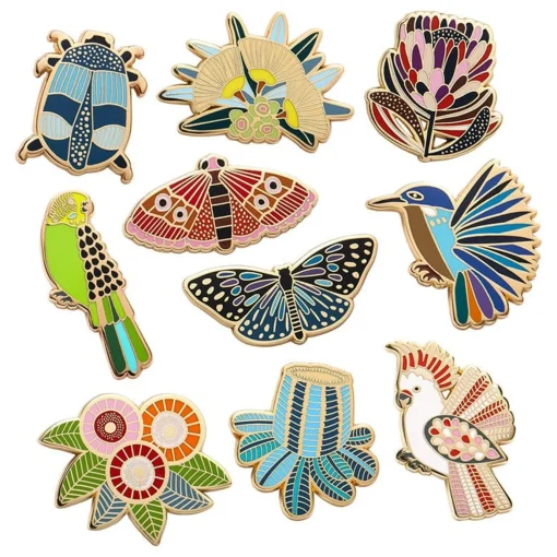 Erstwilder Jocelyn Proust Enamel Pin Pack - 10 Piece* Enamel Pins