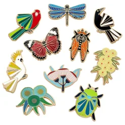 Erstwilder Jocelyn Proust Enamel Pin Pack - 10 Piece* Enamel Pins