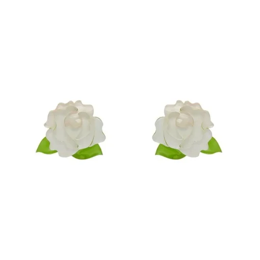 Erstwilder Juliet'S Blooms Rose Earrings* Earrings