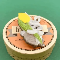 Erstwilder Junior & His Tulip Brooch* Brooches